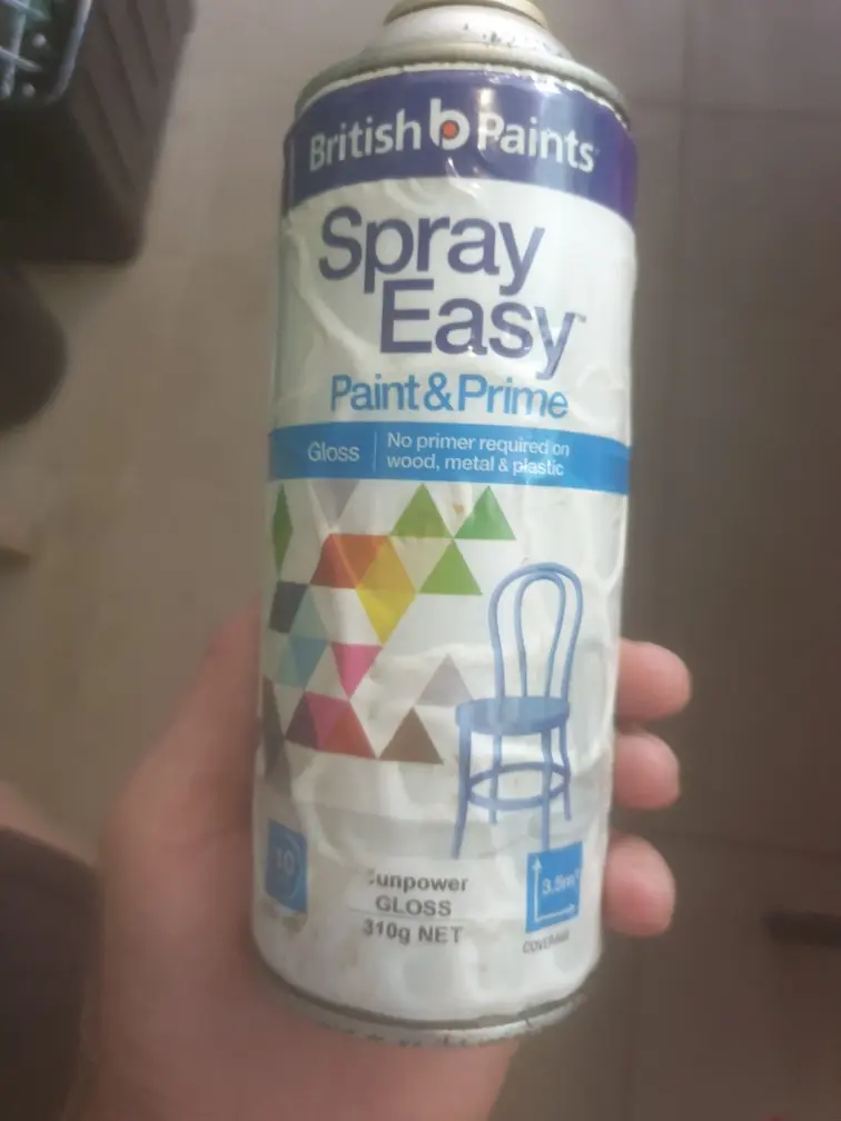 British Paints Sprayeasy Gloss Sunpower 310g