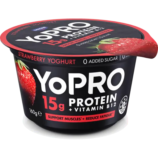 Danone YoPRO High Protein Yoghurt Strawberry 160g