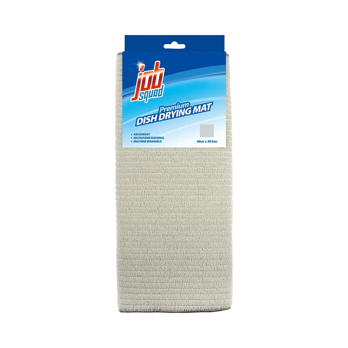 Dish Drying Mat Microfiber Grey 38x50.5