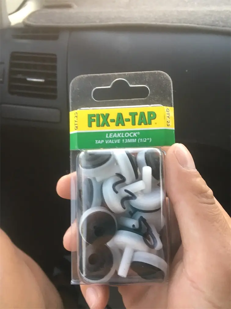 Fix-a-tap Leaklock Tap Valve 13mm 1/2" Qty 25