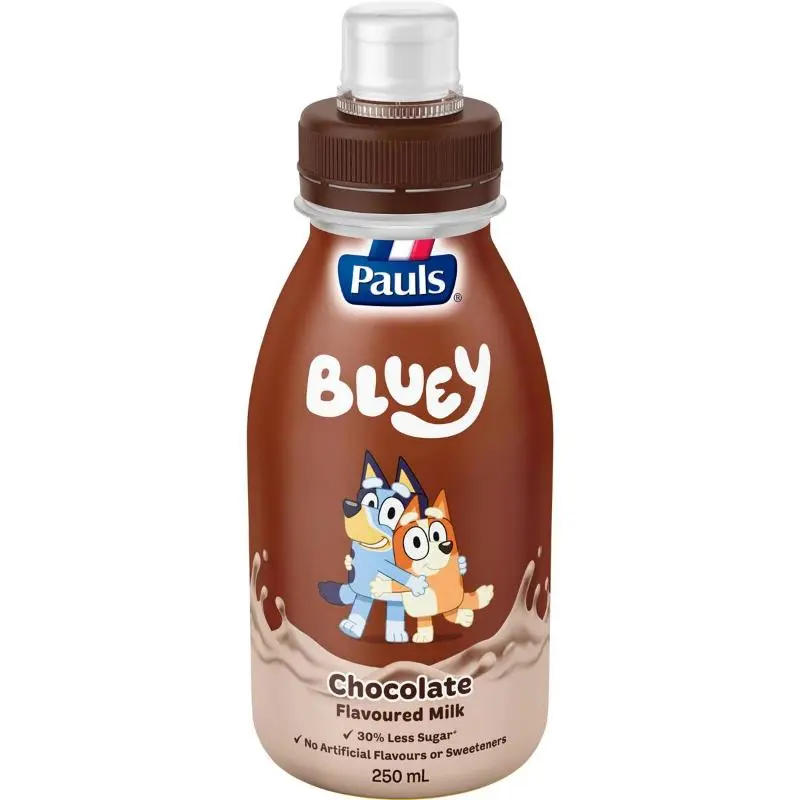 Pauls Bluey Flav Milk Chocolate 250ml