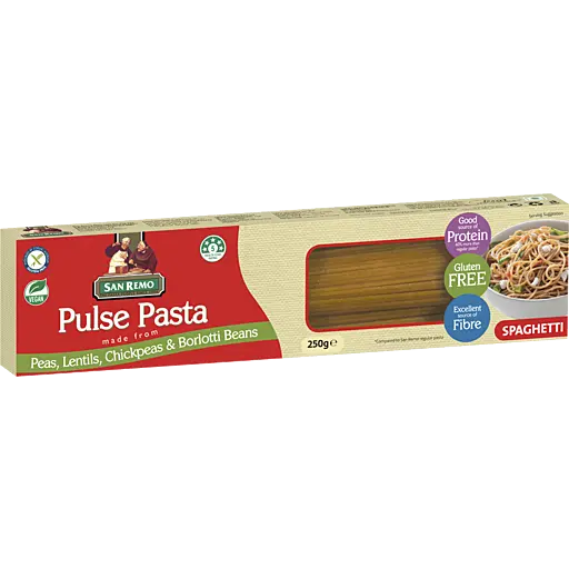 SAN REMO PULSE PASTA SPAGHETTI 250g