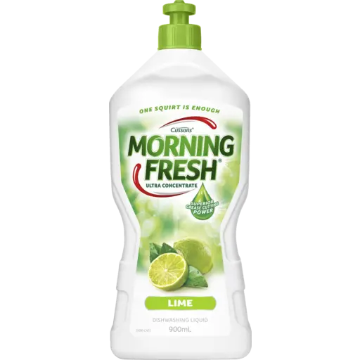 MORNING FRESH DISHWASHING LIQUID LIME FRESH 900ML