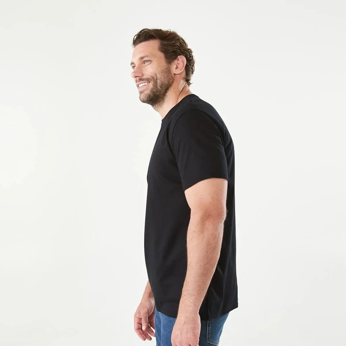 Plain Crew Neck Tee