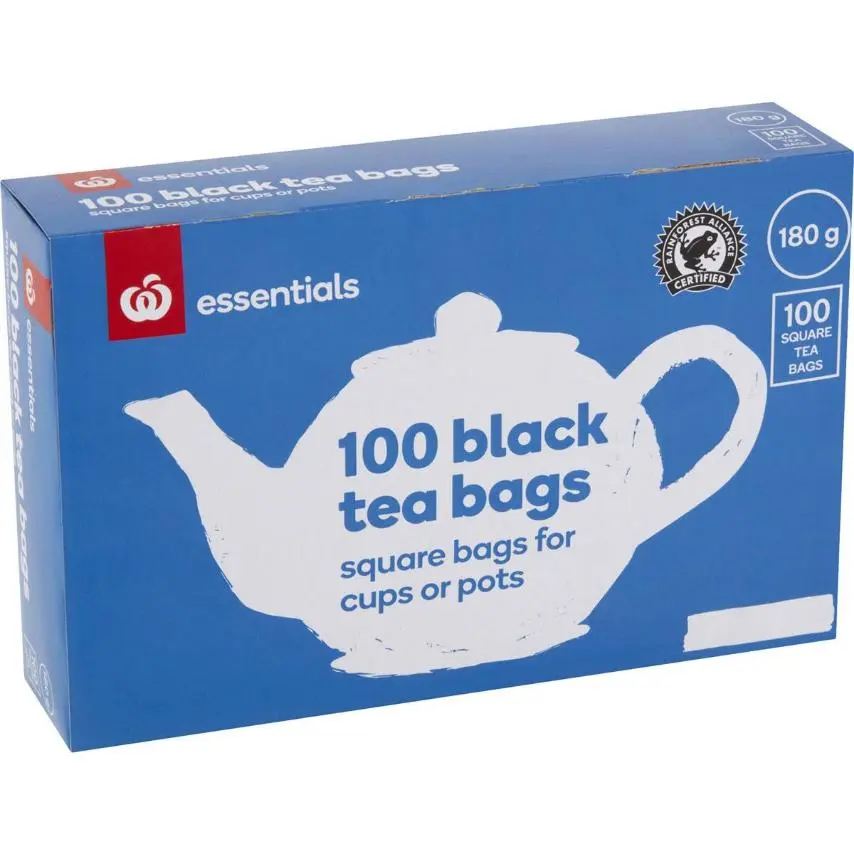 Essentials Black Tea Bags