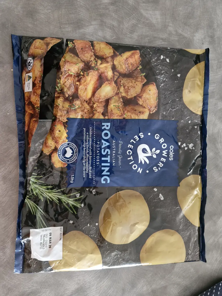 Coles Roasting Potatoes