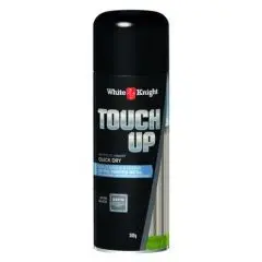 White Knight Touch Up Satin Black 300G