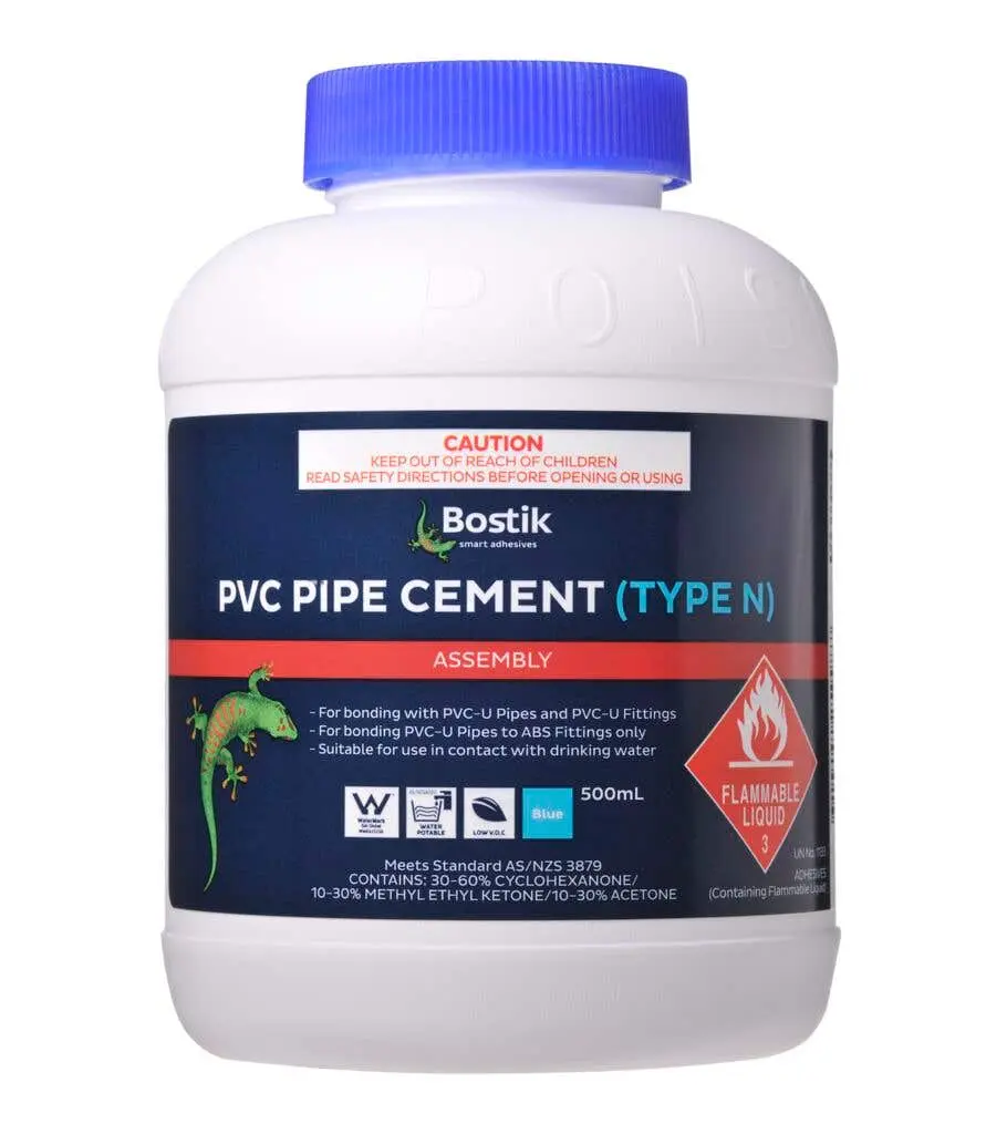 Bostik PVC Pipe Cement (Type N) 500ml