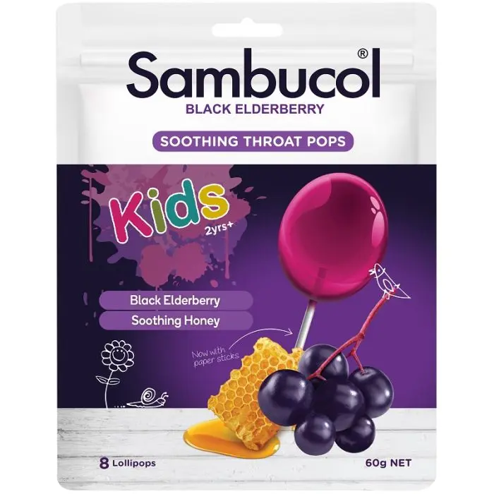 SAMBUCOL KIDS POPS 8PK