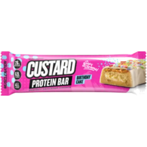 MUSCLE NATION CUSTARD BAR BIRTHDAY CAKE 60g