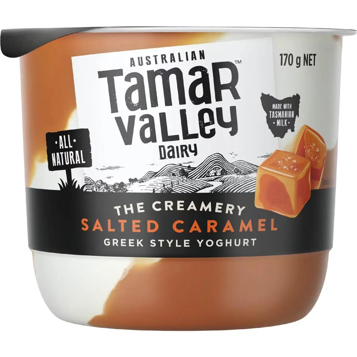 Tamar Valley Creamery Salted Caramel Yog 170g