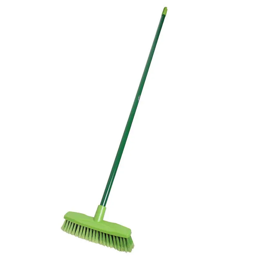 Sabco Jiffy Indoor Broom Green