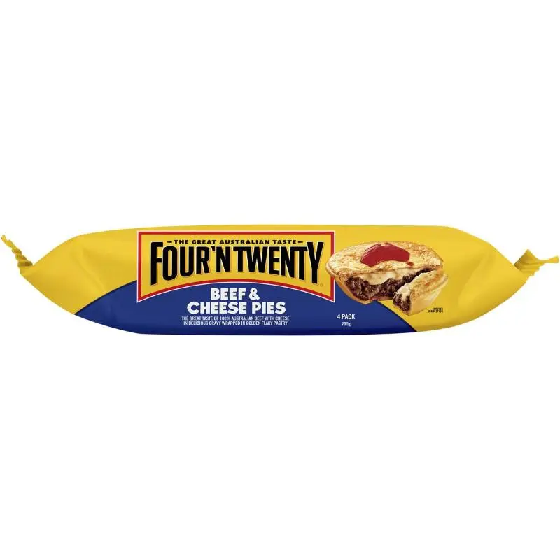 Four‘N Twenty Beef and Cheese Pies 4 Pack x 175g