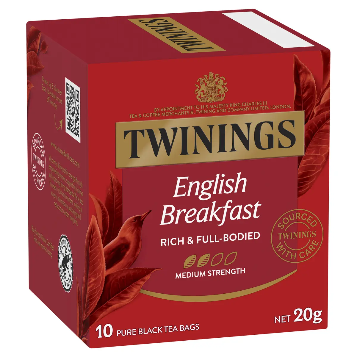 Twinings English Breakfast Black Tea 10x2.0g