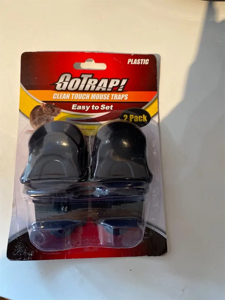 GOTCHA TRAP MOUSE CLEAN TOUCH PLASTC 2PK
