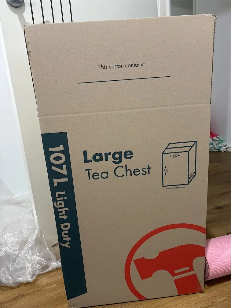 Bunnings 107L Light Duty Moving Carton