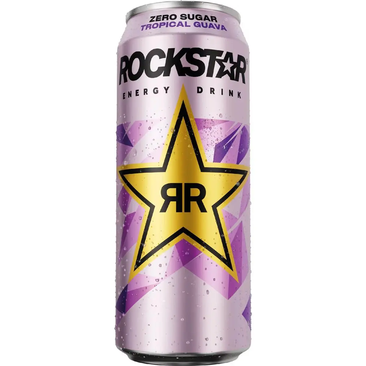 Rockstar Zero Sugar Energy Drink Guava 500mL