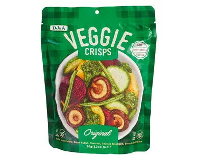 DJ&A Veggie Crisps Original 90g