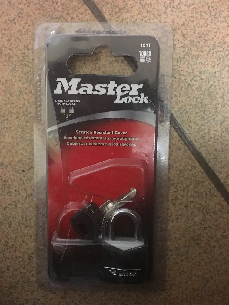 Master Lock Diamond Covered Padlock