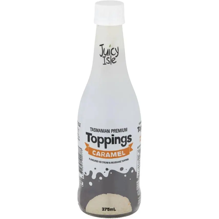 JUICY ISLE TOPPING CARAMEL 375mL