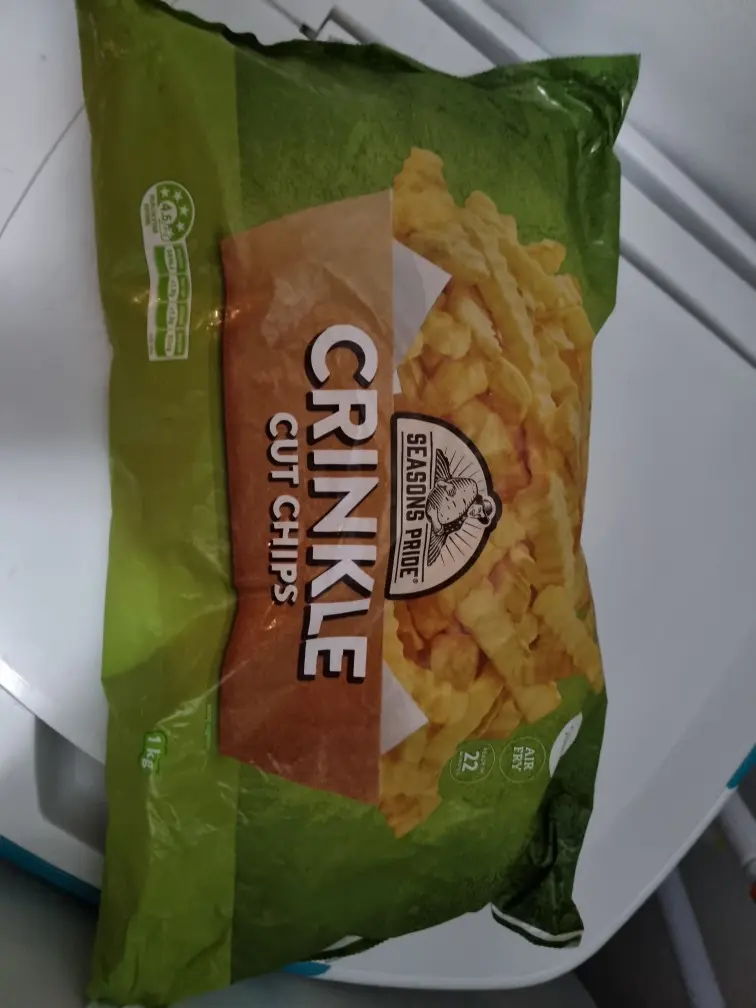 Seasons Pride Crinkle Cut Chips 1kg