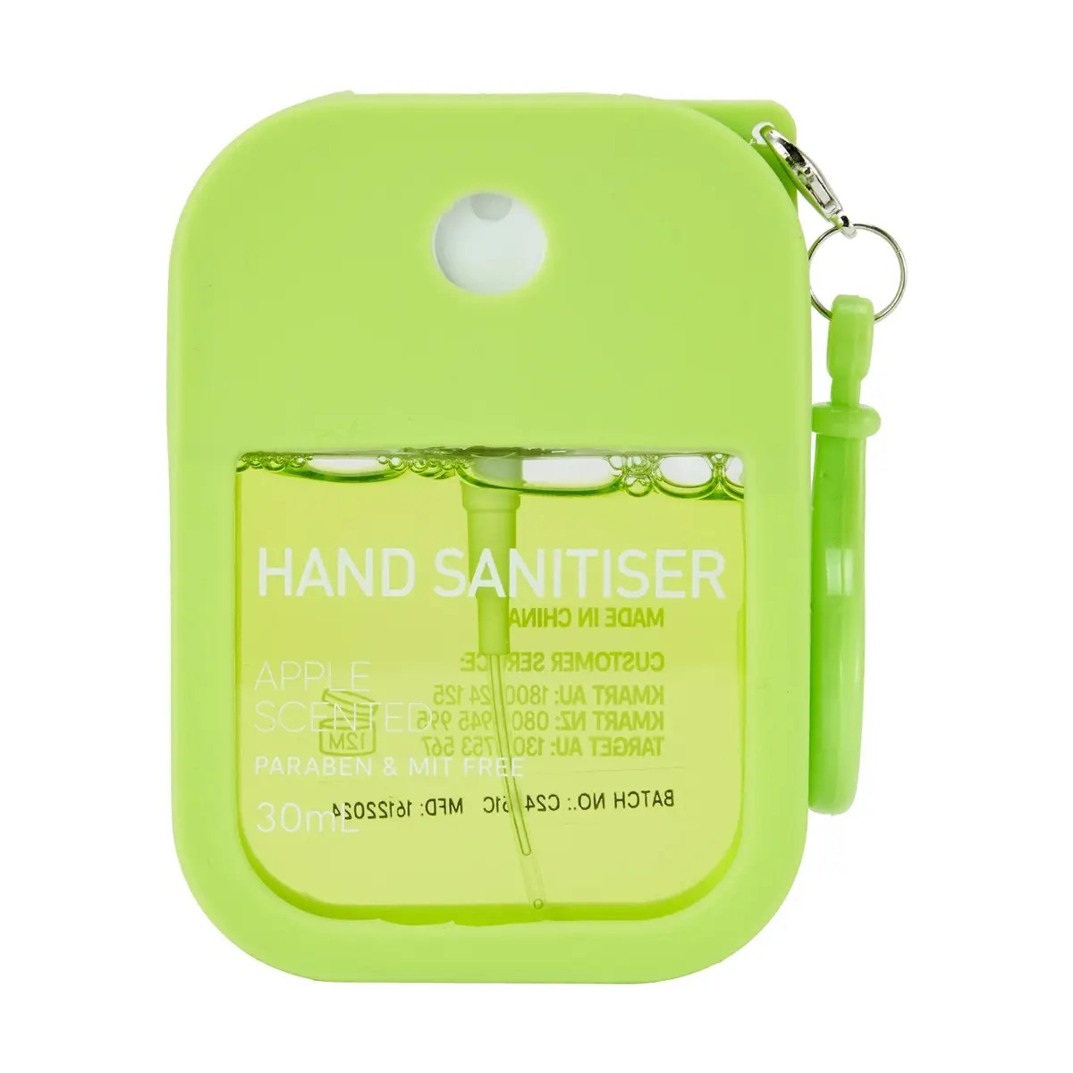 OXX Bodycare Hand Sanitiser 30ml - Apple Scented