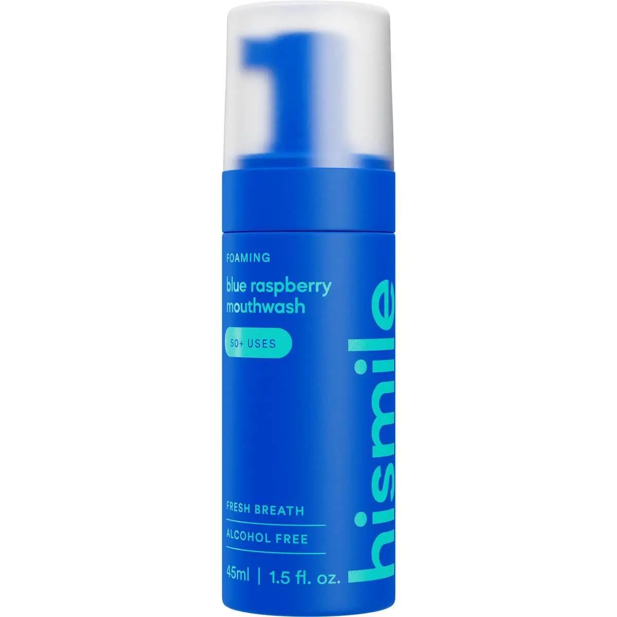 Hismile Foaming Mouthwash Blue Raspberry 45mL
