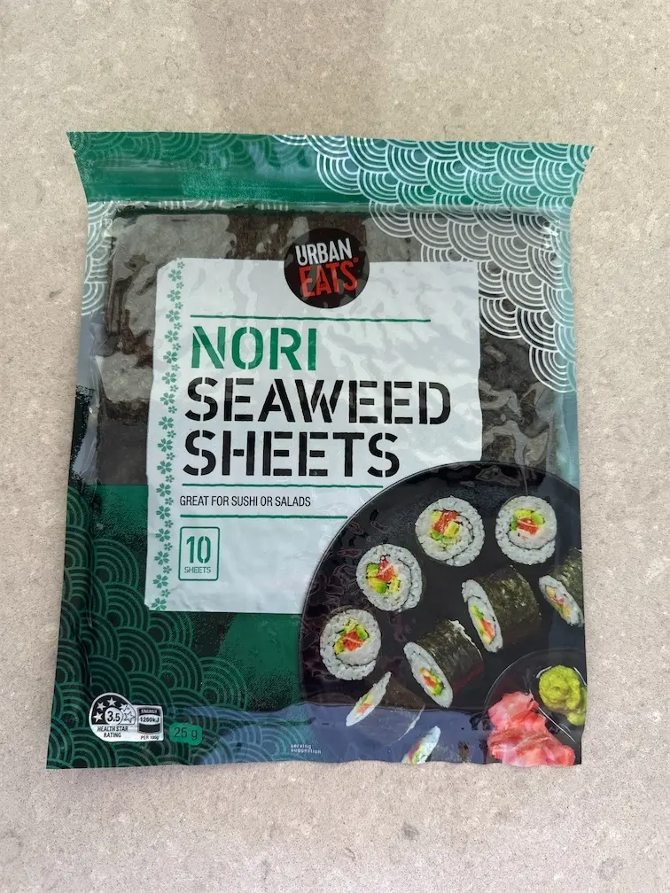 Urban Eats Nori Seaweed Sheets 25g