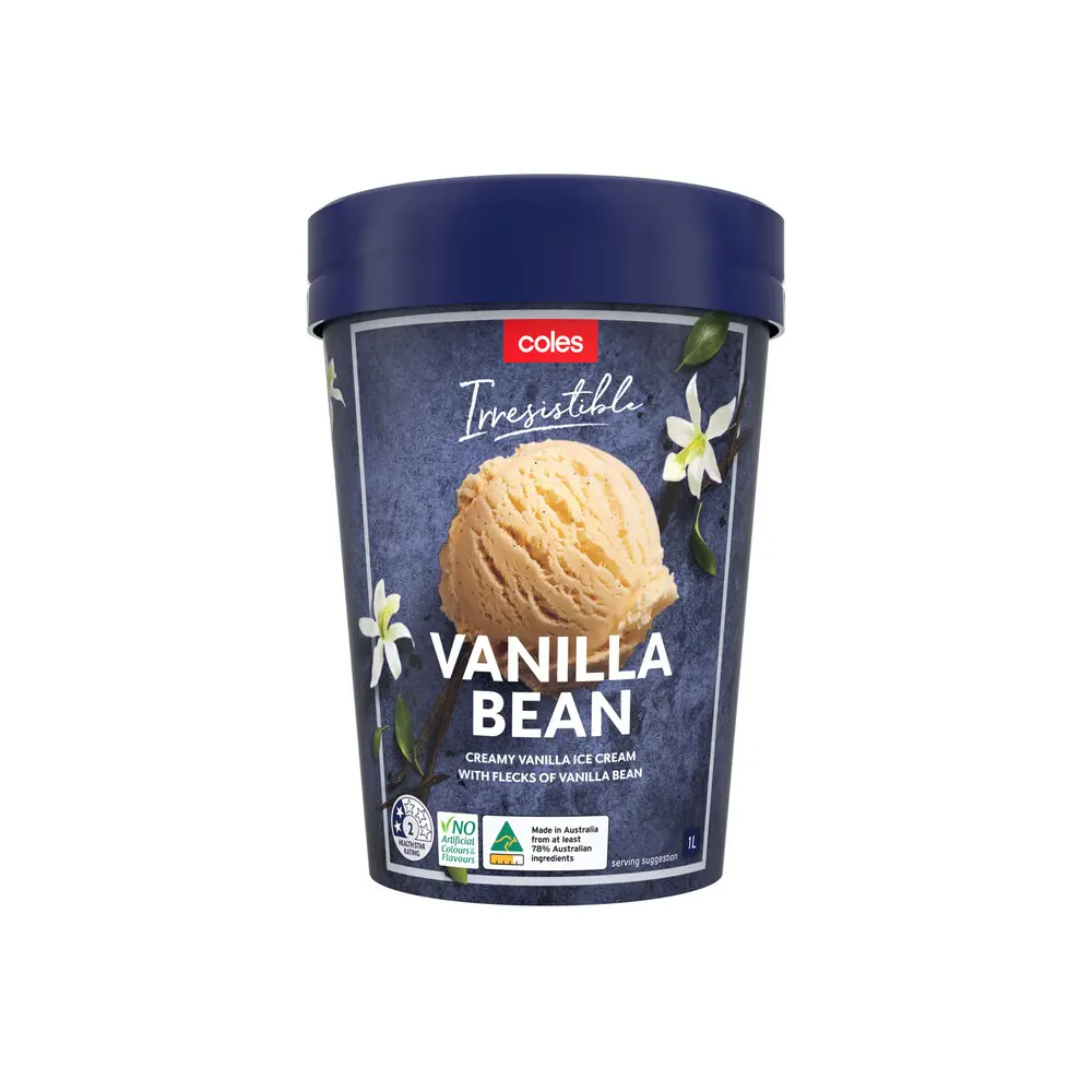 Irresistible Ice Cream Vanilla Bean