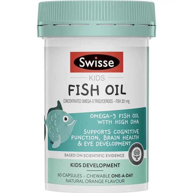 Swisse Kids Fish Oil 60 Cap