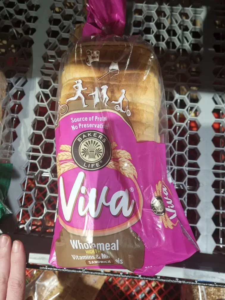 Bakers Life Viva Wholemeal Bread 700g
