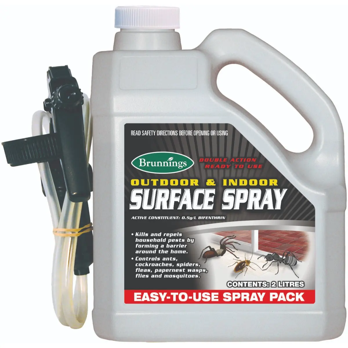 Brunnings Outdoor and Indoor Surface Spray 2L