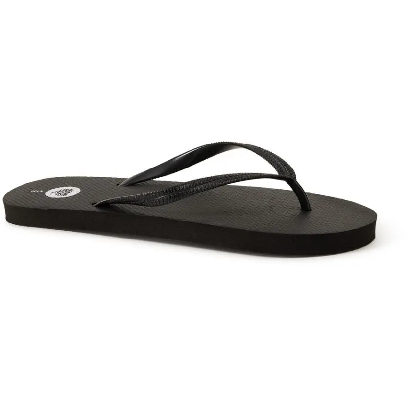 Wave Zone Women's Basic Plain Thong - Black - Size 8