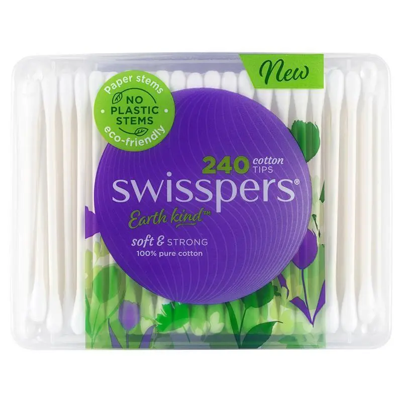 SWISSPERS COTTON TIPS 240 PACK