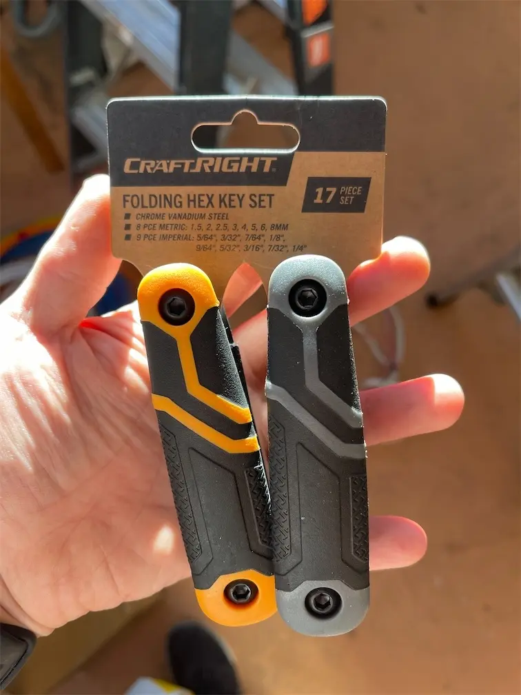 Craftright 17 Piece Hex Key Set