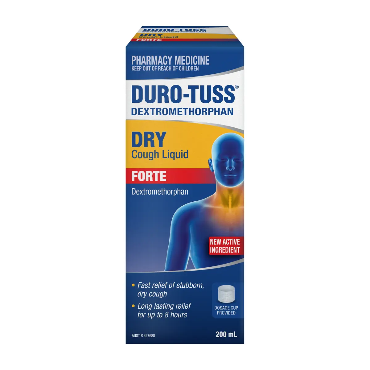 DURO-TUSS DRY COUGH LIQUID FORTE 200ML