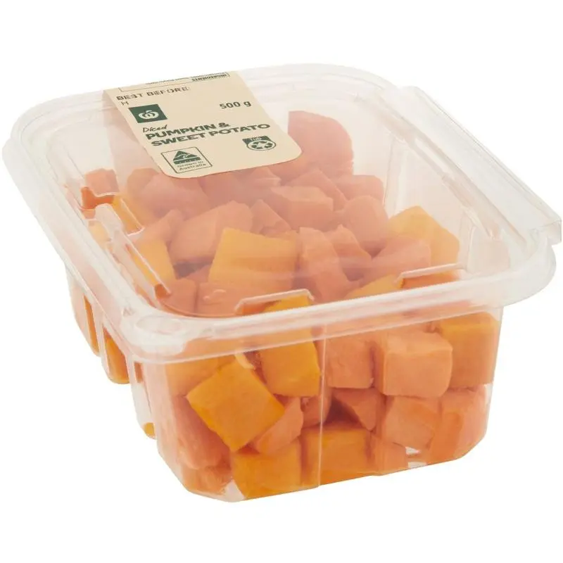 Woolworths Diced Pumpkin & Sweet Potato