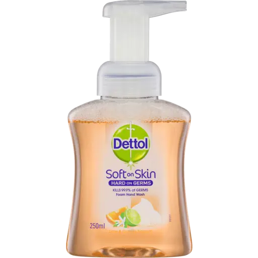 Dettol Foaming Handwash Lime & Orange Pump 250ml