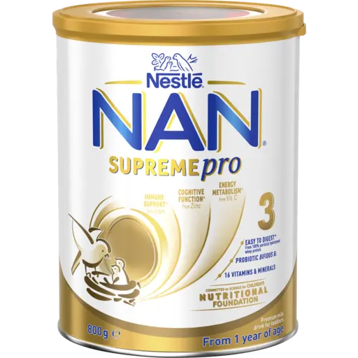 NESTLE NAN SUPREMEPRO BABY FORMULA 3 BL 800G