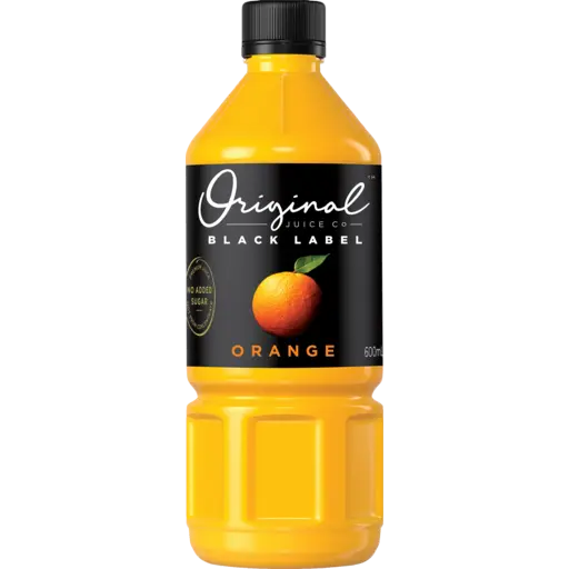Original Juice Co Black Label Orange Juice 600ml