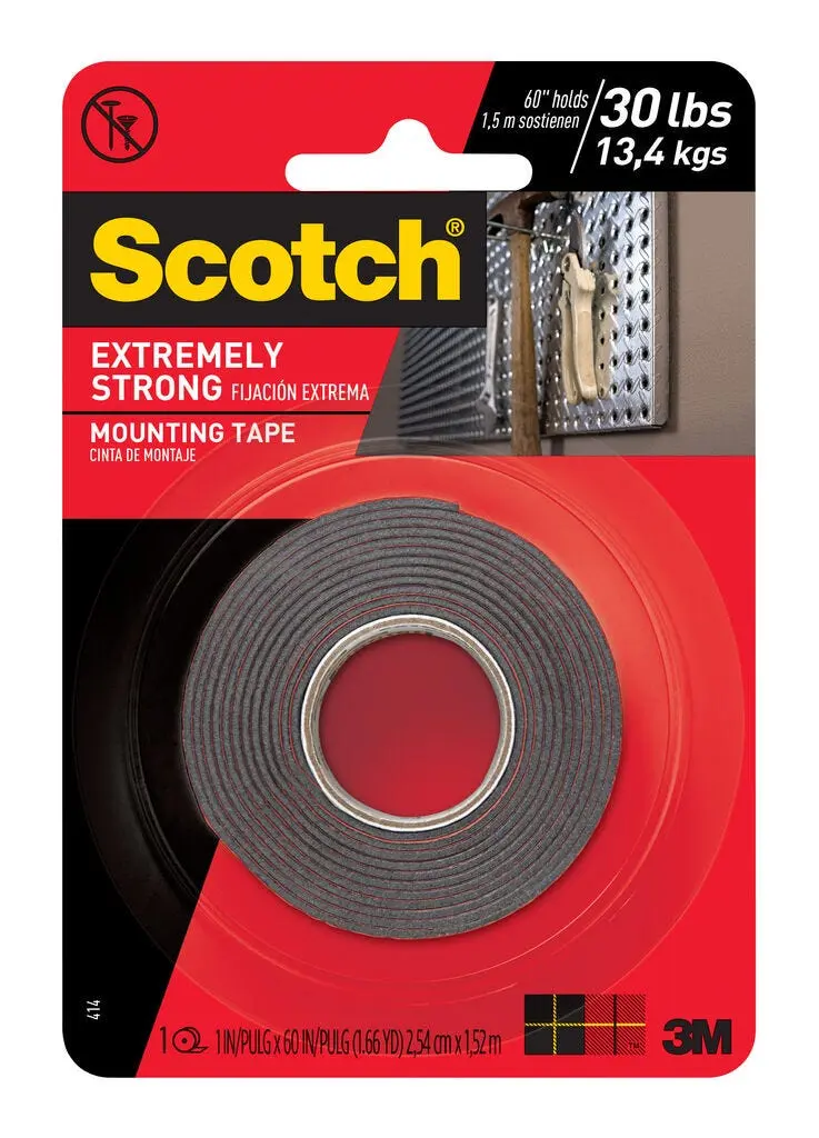 Scotch Mounting Tape - Extremely Strong 25mm x 1.5m