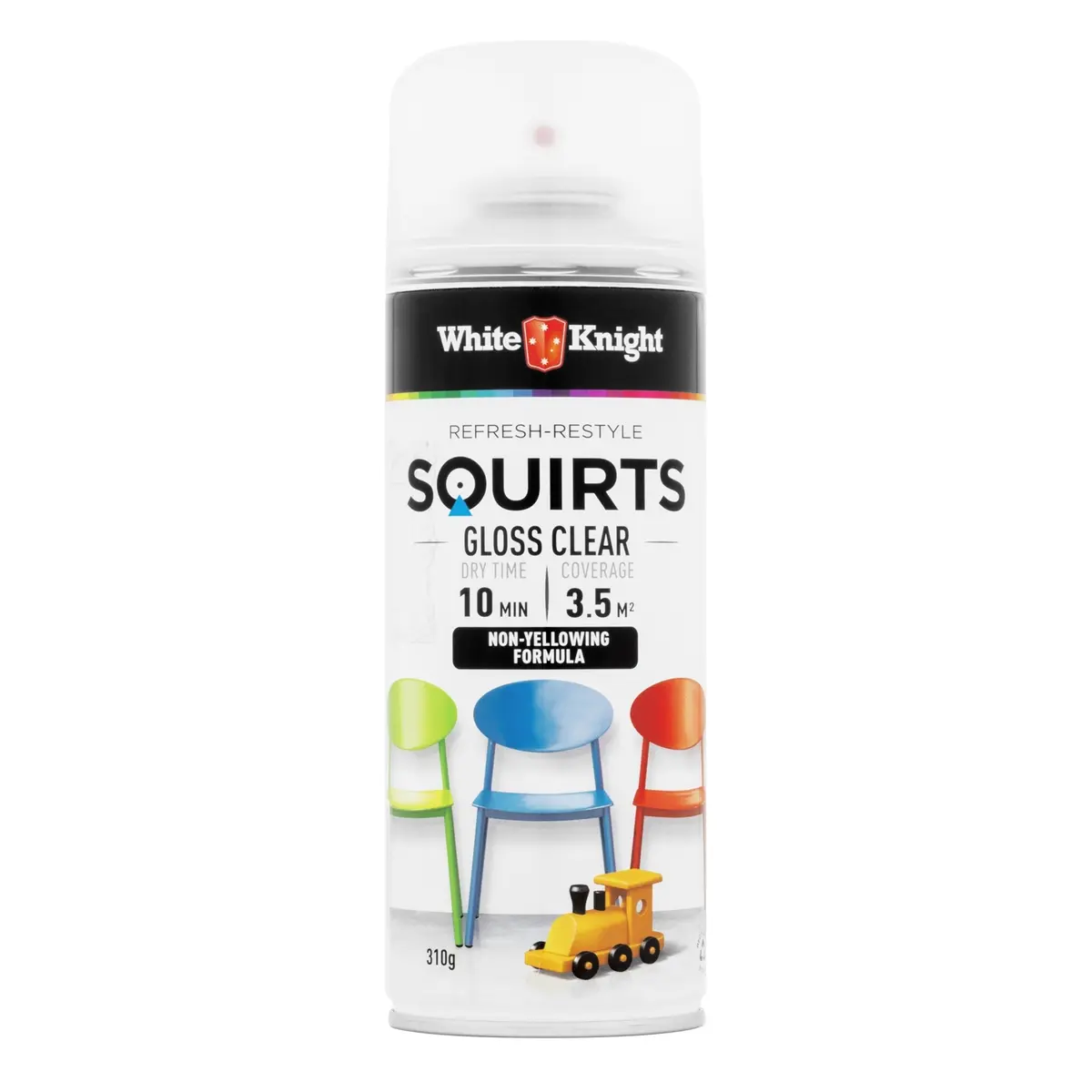 White Knight Squirts Gloss Clear 310g
