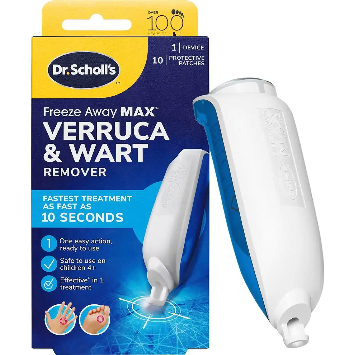 Dr Scholl's Verruca & Wart Remover Freeze Away Max 1ea