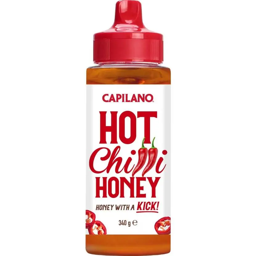 Capilano 340g Round Chilli Honey Squeeze