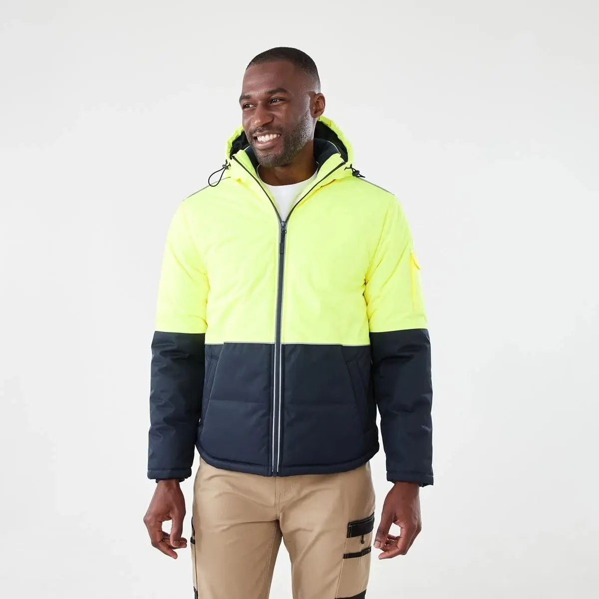 Hi-Visibility Puffer Jacket