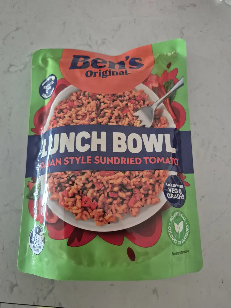 BEN'S ORIGINAL Rice Lunch Bowl Italian Style 220g Pouch