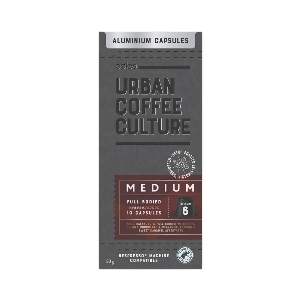 Urban Coffee Culture Capsules Medium Intensity