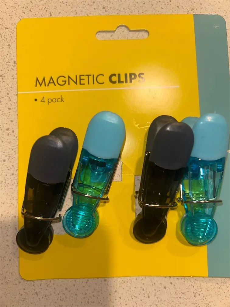 Magnetic Clips 4 Pack
