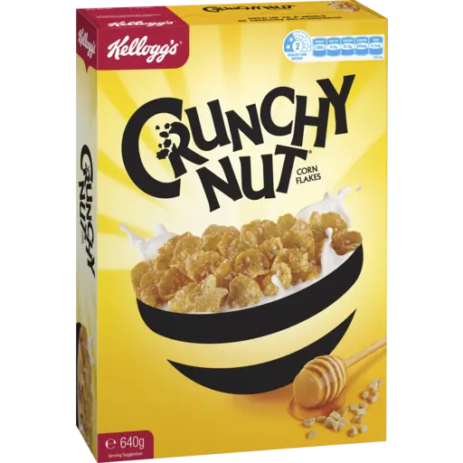 Kellogg's Crunchy Nut Corn Flakes 640g
