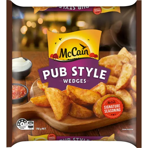 McCain Pub Style Crispy Wedges 750g